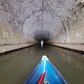 Schifffahrtstunnel in Weilburg