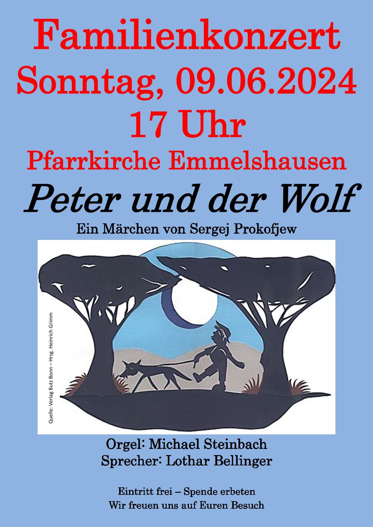 Plakat Peter und der Wolf-1